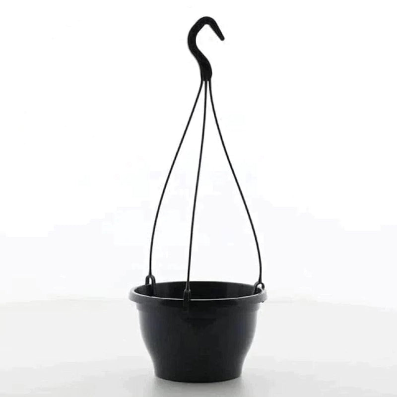 Home Square Roots Hanging planters Matt finish hanging round plastic planter (set of of 6) Matt finish hanging round plastic planter (set of 6)-Urban Plants