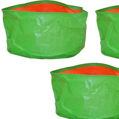 NutriMax Organics Plant Grow Bags Growbags Nutrimax 200 GSM HDPE Grow Bags 15 inch x 8 inch