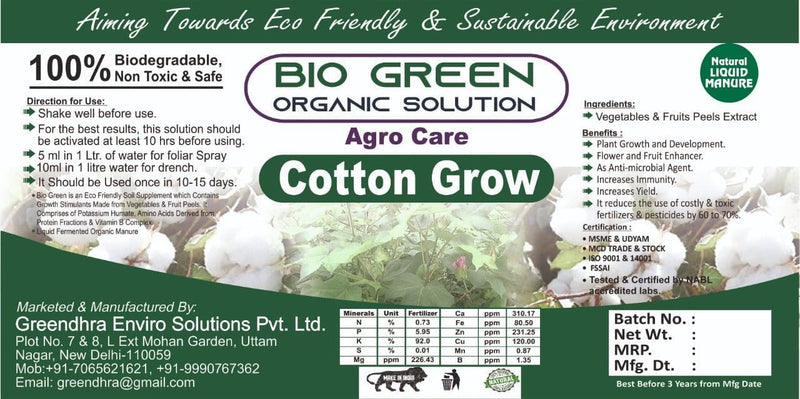 Urban Plants™ Bio Enzyme Bio Green Home Care Bio Enzyme