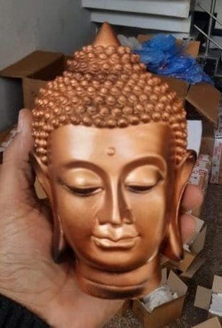 Urban Plants™ Bronze / Set of 1 Buy Buddha Resin Bust