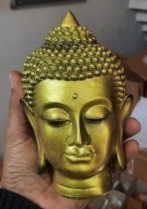 Urban Plants™ Golden Green / Set of 1 Buy Buddha Resin Bust