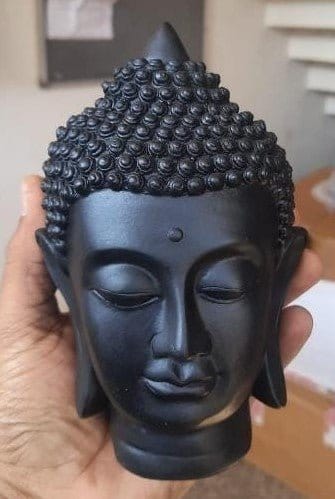 Urban Plants™ Matt Black / Set of 1 Buy Buddha Resin Bust
