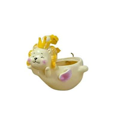 Urban Plants™ Pack of 5 Buy Small animal resin planter ( cute )