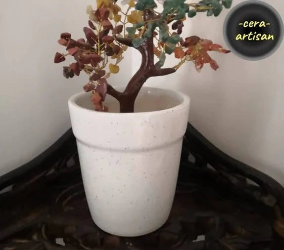Cera Artisan Ceramic Pot Off White Ceramic Planter Off White Ceramic Pot Buy Off White Ceramic Pots Online from Urban Plants 