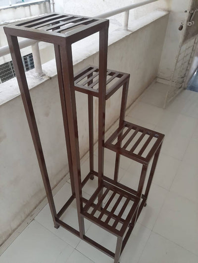Metal Stand with flower sticks
