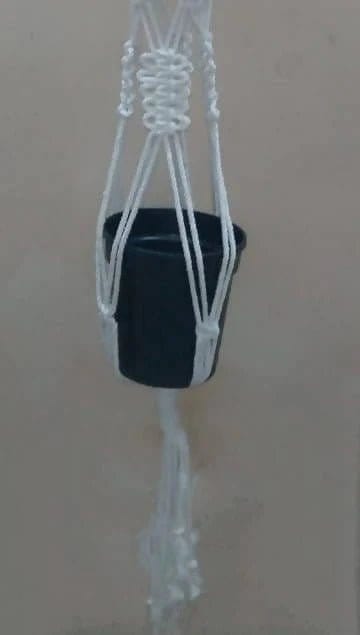 DrishyAkriti Indoor Pot Hanger Macrame Pot Hanger, Double Layer Plant Hanger Buy Macrame Wall Hanging,  Plant Hangers Online