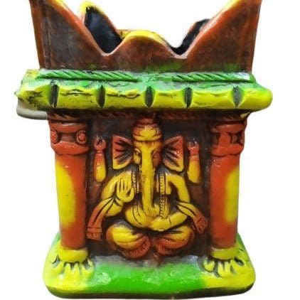 Goswami Crafts Handmade Home decor Terracotta Tulsi pots Tulsi pots