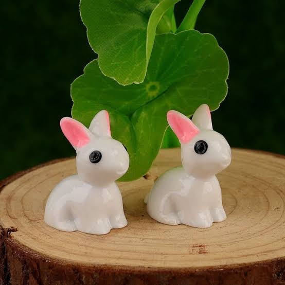 Green Finger Miniature Miniature Rabbits Miniature Rabbit Garden Toys