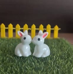 Green Finger Miniature Miniature Rabbits Miniature Rabbit Garden Toys