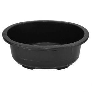 Home Square Roots Bonsai plastic pot Bonsai black oval (small) (set of 3) Bonsai black oval (small) (set of 3) POT