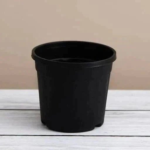 Home Square Roots Planters Grower Round Plastic Pots (Black) (14 inch) Grower Round Plastic Pots (Black) (14 inch) POT