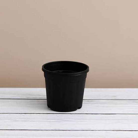 Home Square Roots Planters Grower Round Plastic Pots (Black) (14 inch) Grower Round Plastic Pots (Black) (14 inch) POT