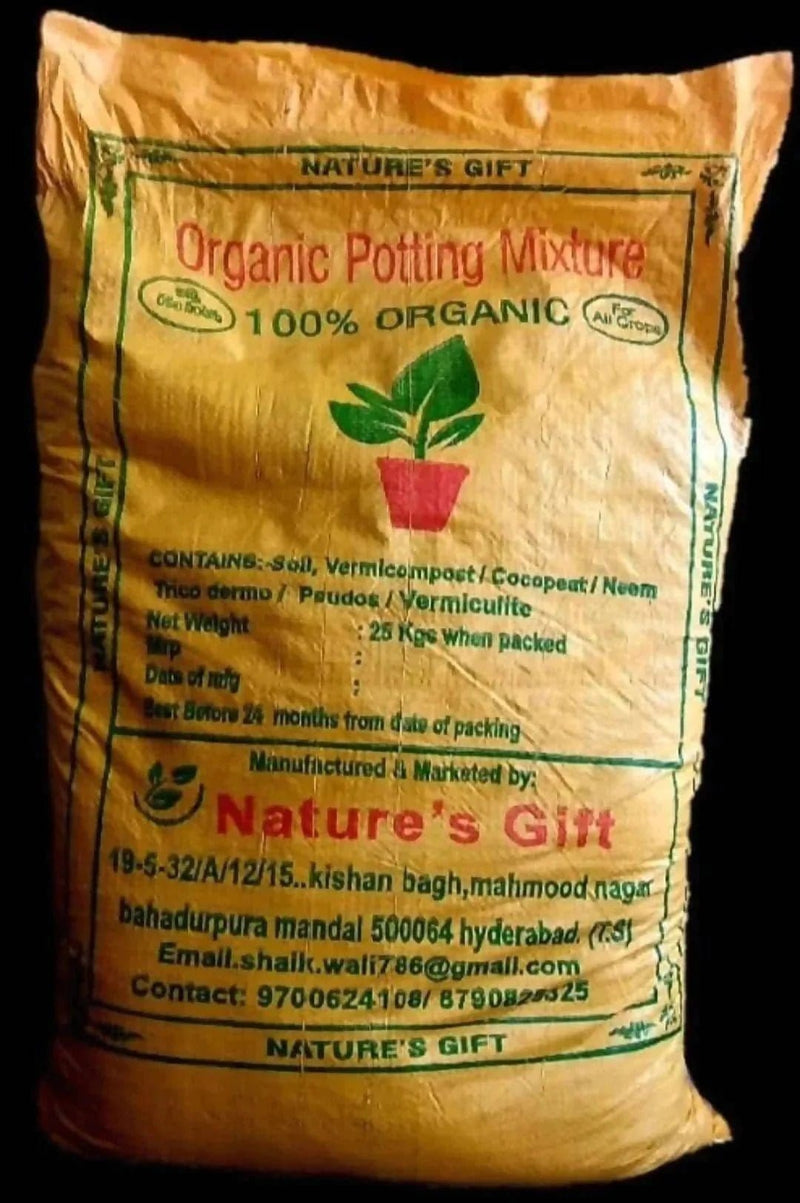 NATURES GIFT Organic Garden Potting mix - 25 kg Natures gift Buy Organic Garden Potting mix - 25 kg Online 