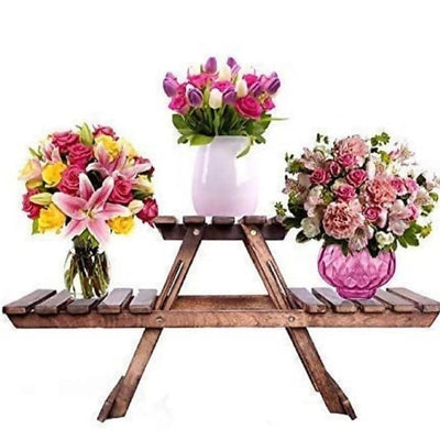 Nisha Plant stand Wooden plant stand Buy Wooden plant stand