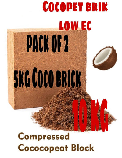 Shri Organic Organic Manure Coco Peat Brick - 10 Kg Buy Coco Brick
