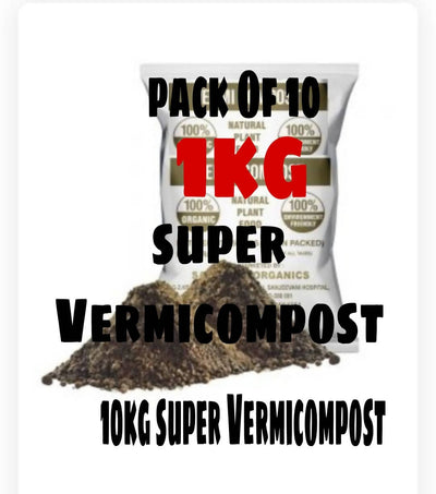Shri Organic Organic Manure Super Vermicompost - 10 kg Buy Plant Fertilizer, Vermicompost Online 
