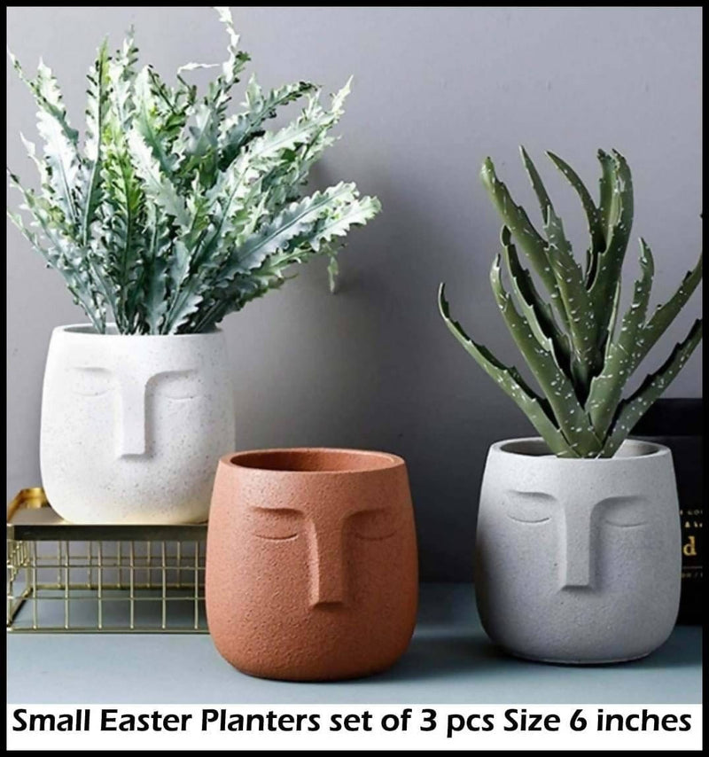 Spacio Decor Pots Pots Easter Set Combo of 3