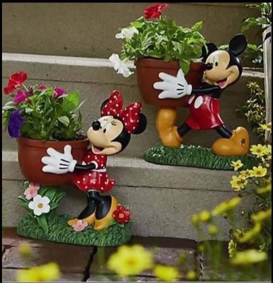 Spacio Decor Pots Pots Mickey Pots Set of 2