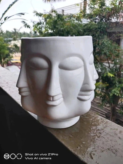 Spacio Decor Pots Pots Multiface Buddha pot