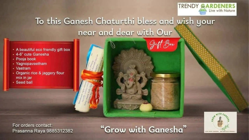 Trendy Gardeners Ganesh chaturti gifting Ganesha Gift Box