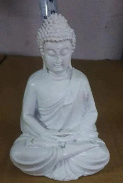 Urban Plants™ Buy Buddha Statue in Resin - White color