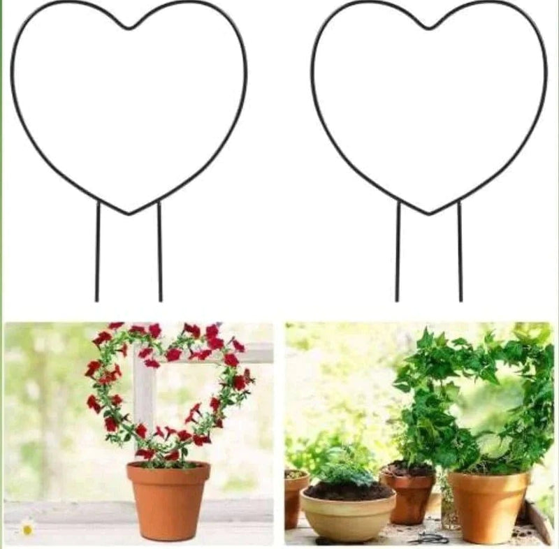 Urban Plants™ Buy Heart Shape Garden stakes (Set of 4)